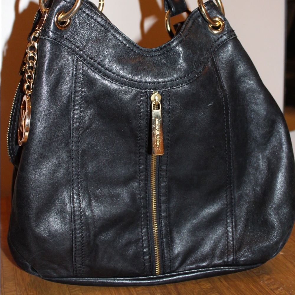 Michael kore leather purse